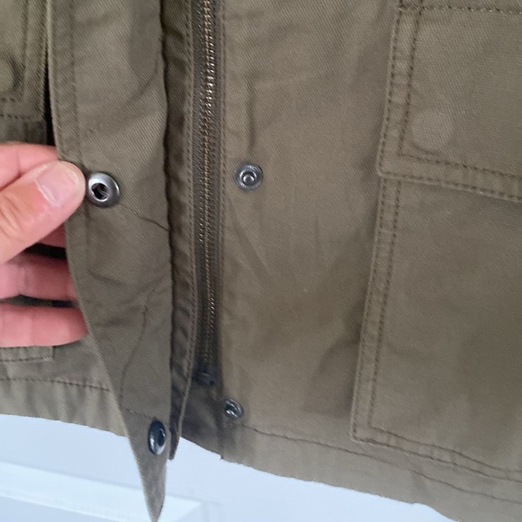 Banana republic, army, green, camo jacket, size medium - Picture 9 of 13